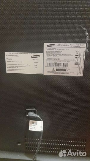 Телевизор samsung на з/ч