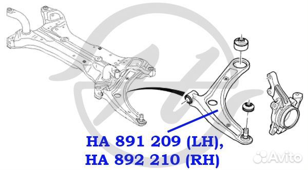 Рычаг подвески