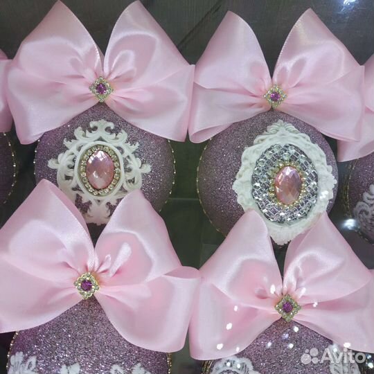 Шары ёлочные 16 игрушек в коробке