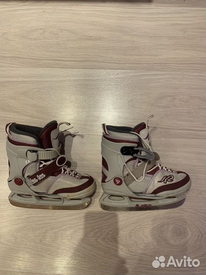 Коньки для девочки раздвижные 29-34 размер