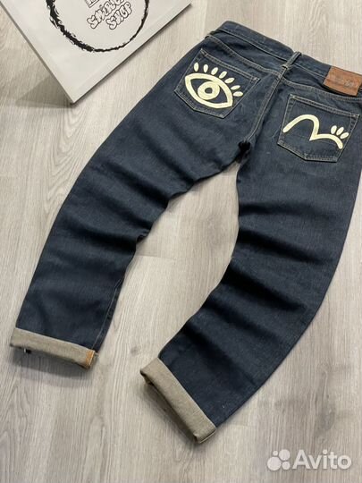 Джинсы evisu vintage