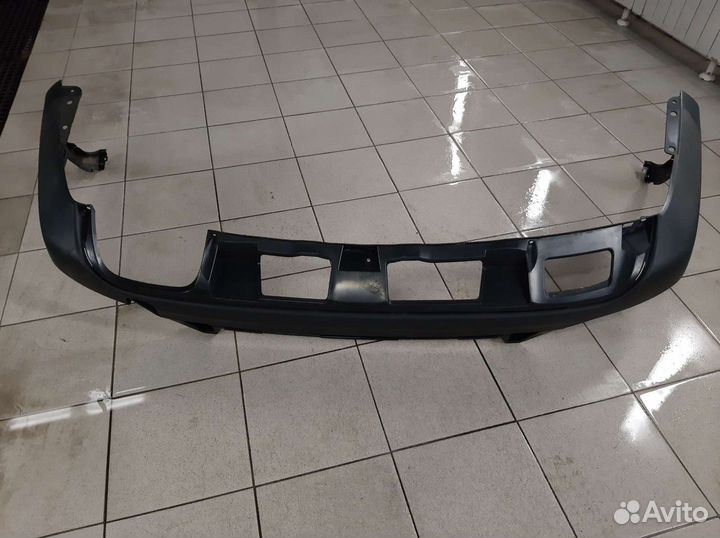 Юбка бампера задняя KIA Sorento 3 prime рестайлинг