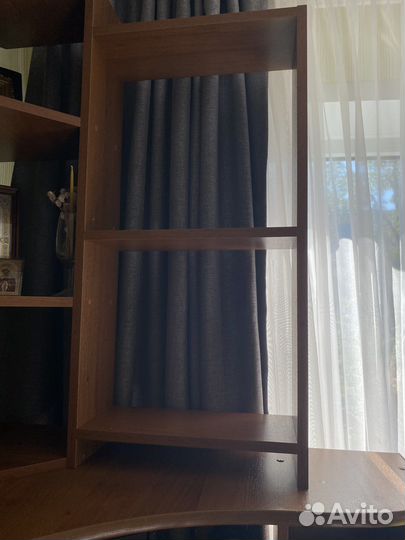 Компьютерный стол бу с полкой