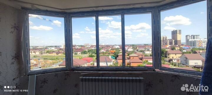 Остекление балкона лоджии террасы веранды.Под ключ