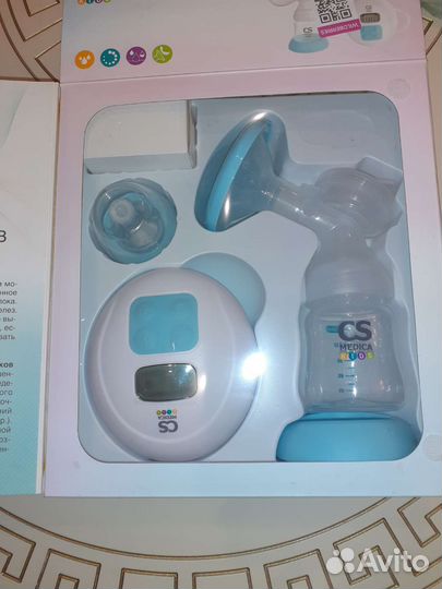 Электронный молокоотсос сs Medica kids CS-45