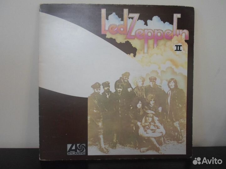 Led Zep II, Orig UK Red & Plum