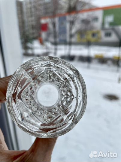 Ваза Хрустальная чехия