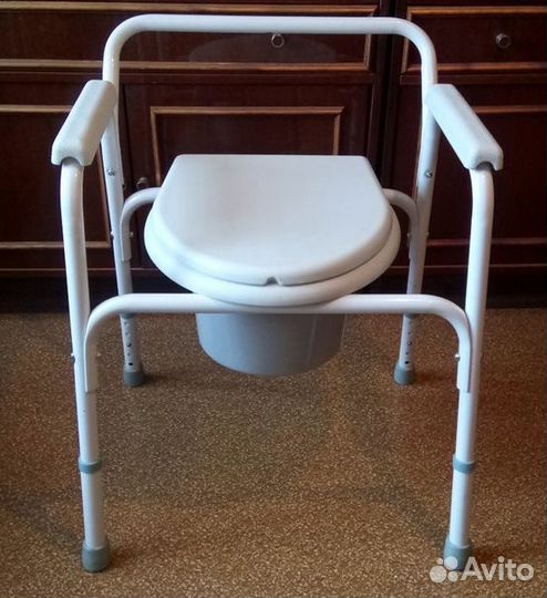 Кресло унитаз стальной