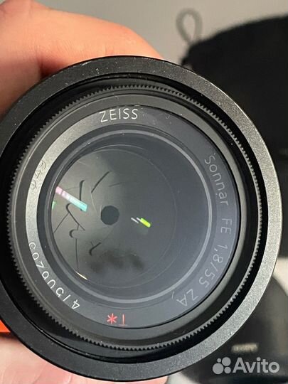 Объектив Sony Zeiss 55mm f/1.8 обновленный