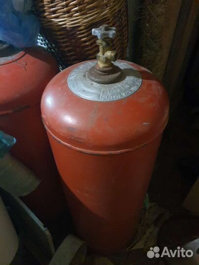 Баллон газовый, 50 л, 27 л, 5 л