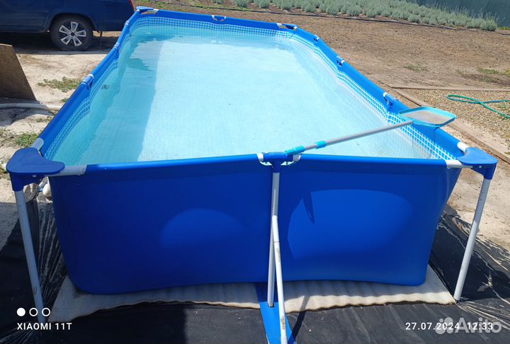 Каркасный бассейн intex