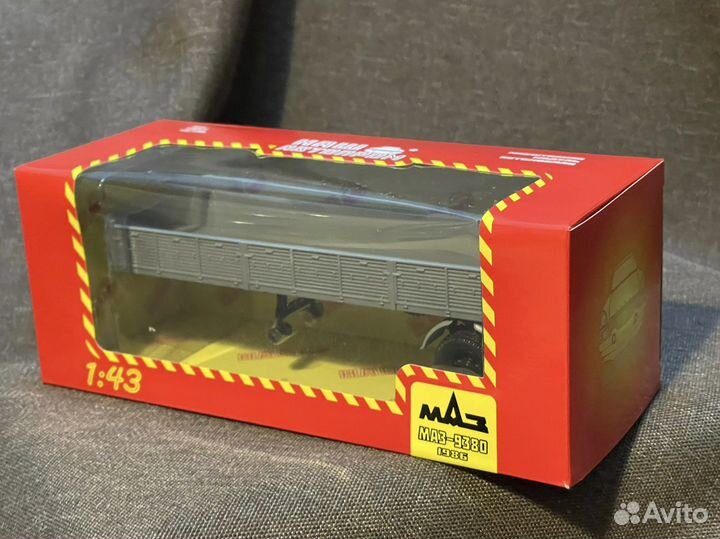 Полуприцеп Маз-9380 1986 1:43 1/43