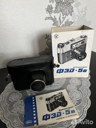 Плёночный фотоаппарат фэд 5в