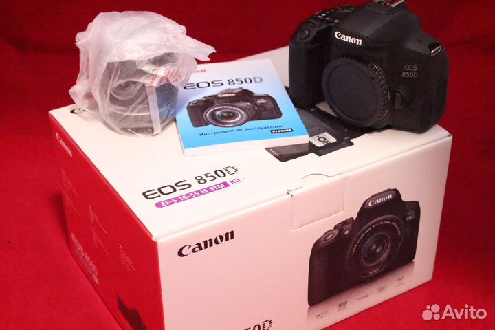 Canon EOS 850D kit 18-55 stm Новый