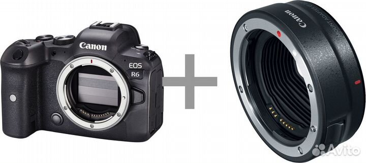 Canon EOS R6 Body + EF-EOS R адаптер
