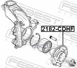 К-кт подшипника ступицы Ford Focus 11 2182-cdhf