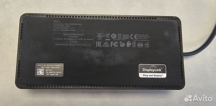 Док-станция Dell D6000