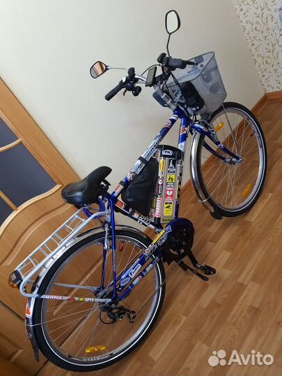 Электровелосипед с кареточным мотором bafang