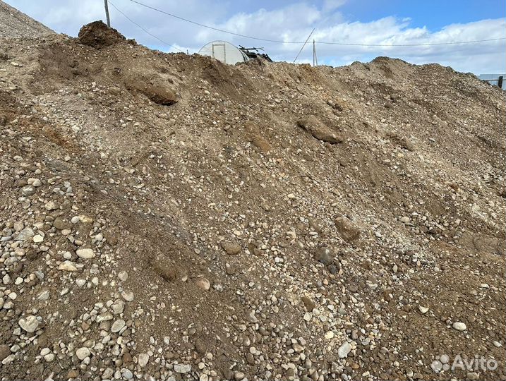 Песчано-гравийная смесь доставка 1 ч