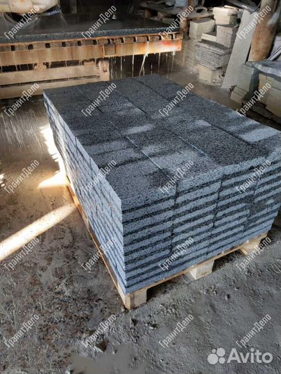 Брусчатка полнопиленная 200х100х30. От 100 м2