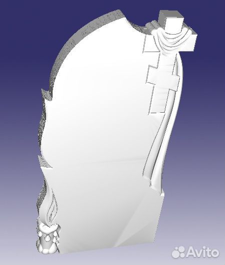 Макеты 3Д надгробных памятников для ритуала