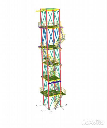 Разработка чертежей кмд для металлоконструкций