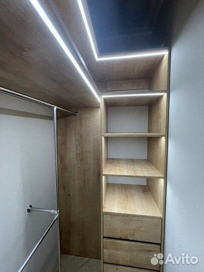 Гардеробная на заказ от производителя