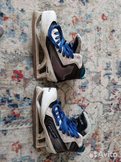 Коньки вратарские