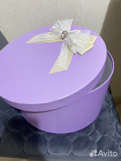 Коробка подарочная круглая