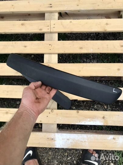 Молдинг переднего бампера Hyundai Getz дорестайл