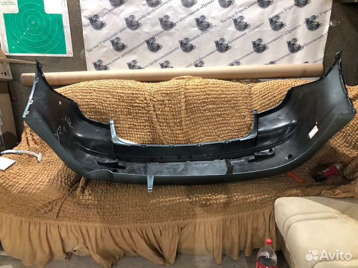 Задний бампер на mitsubishi lancer 10