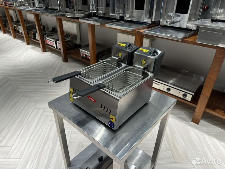 Фритюрница Турция Karacasan 3+3л