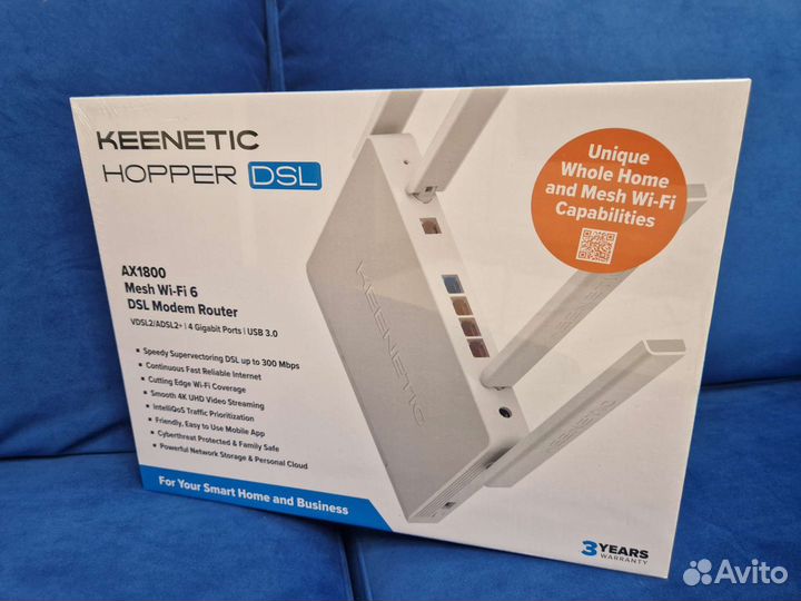 Роутер Keenetic Hopper +DSL