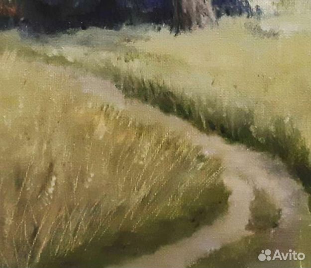 Картина маслом Сосна