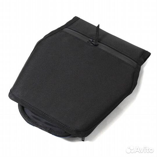 Сумка с подогревом на руль чёрно-синяя SM-12690-1