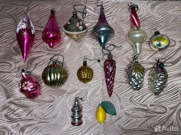 Елочные игрушки ссср(список )