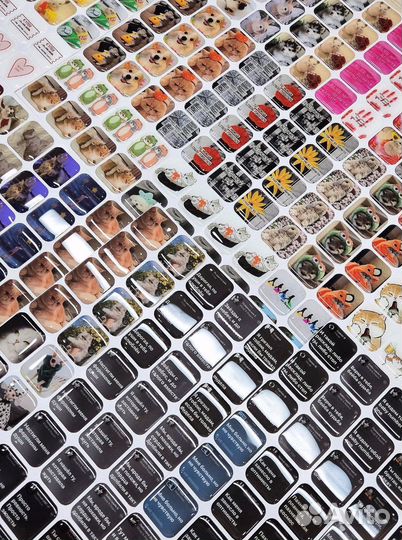 3D стикеры оптом от производителя с вашим лого