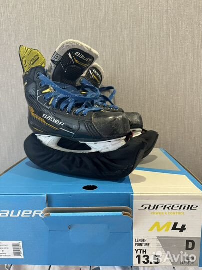 Хоккейные коньки bauer supreme m 4