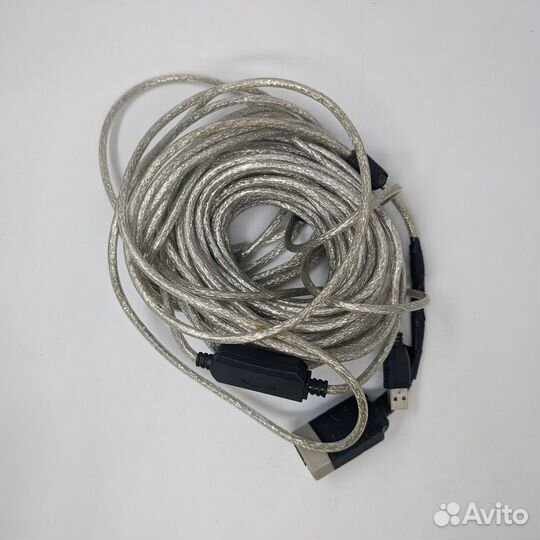 Кабель USB 2.0 Type-A - USB 2.0 Type-A, активный