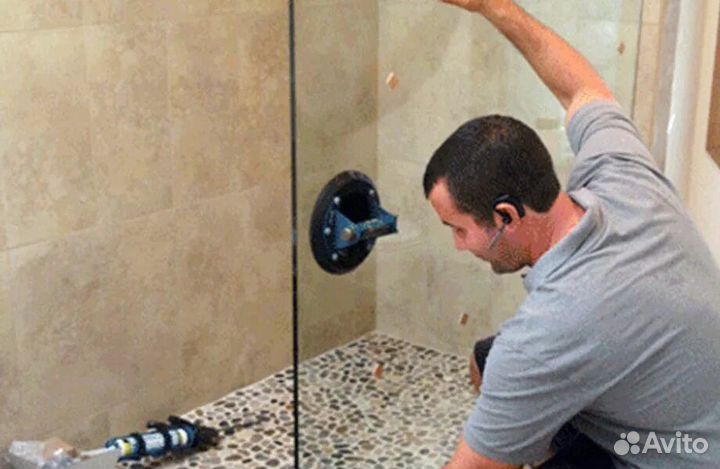 Сборка,Ремонт душевых кабин,Установка Уголков,Ширм