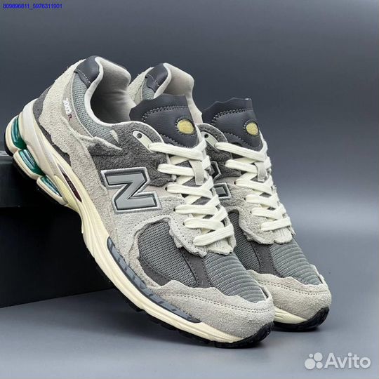 Кроссовки New Balance 2002R Светлые (Арт.99615)