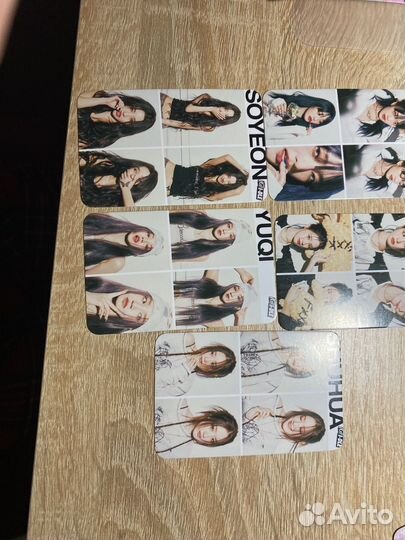 Кпоп карты сет джи айдл