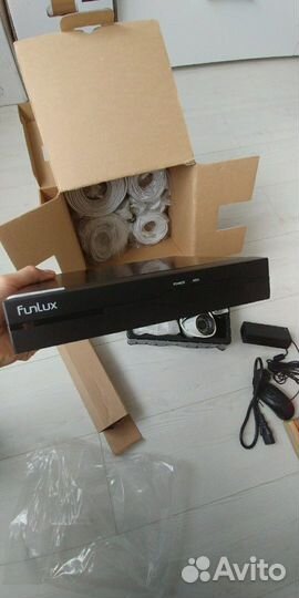 Комплект видеонаблюдения 4шт. IP камер проводной