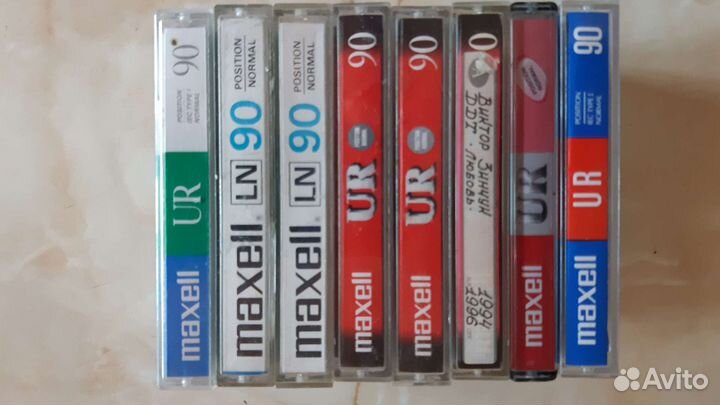 Аудио кассеты maxell