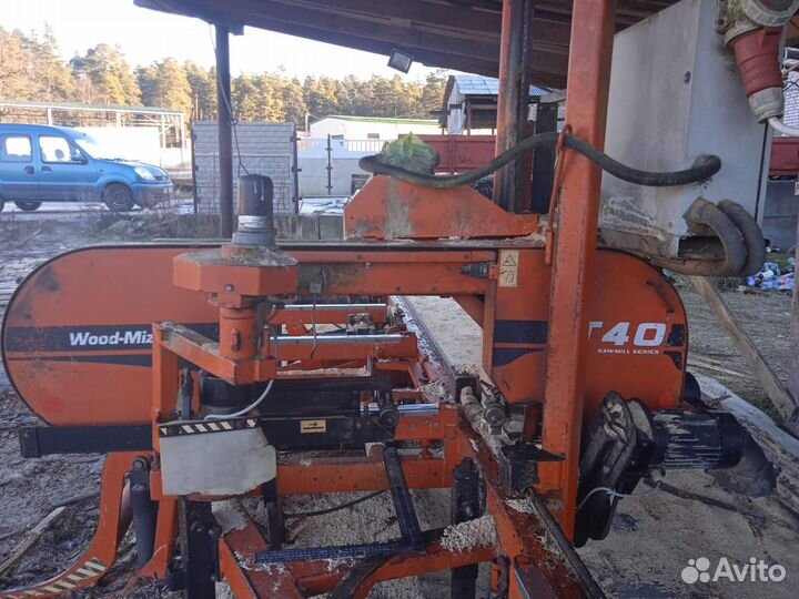 Ленточная пилорама wood mizer LT 40