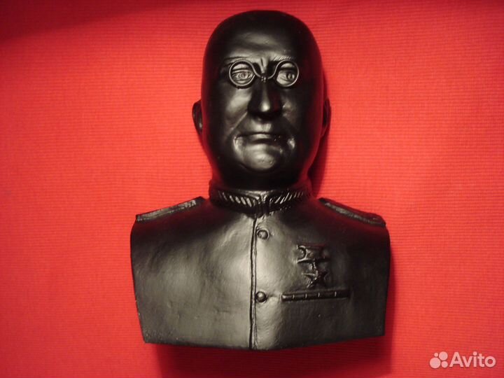 Бюст Лаврентий Берия Бронза 18см СССР Редкий 1950
