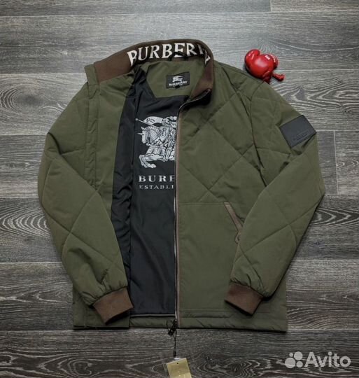 Весенняя куртка мужская Burberry новая