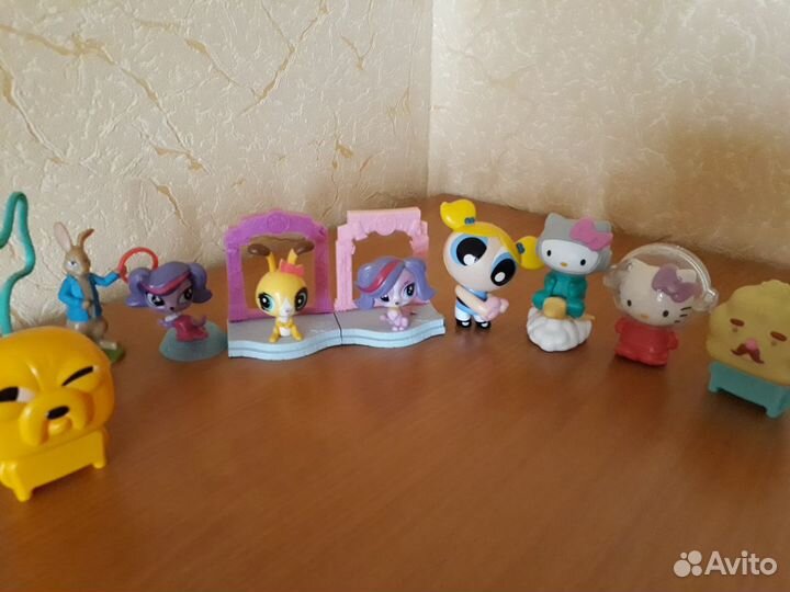 Игрушки из макдональдса, карточки миньоны