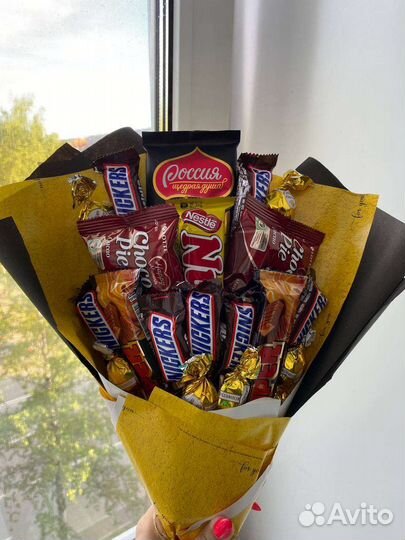 Съедобные букеты