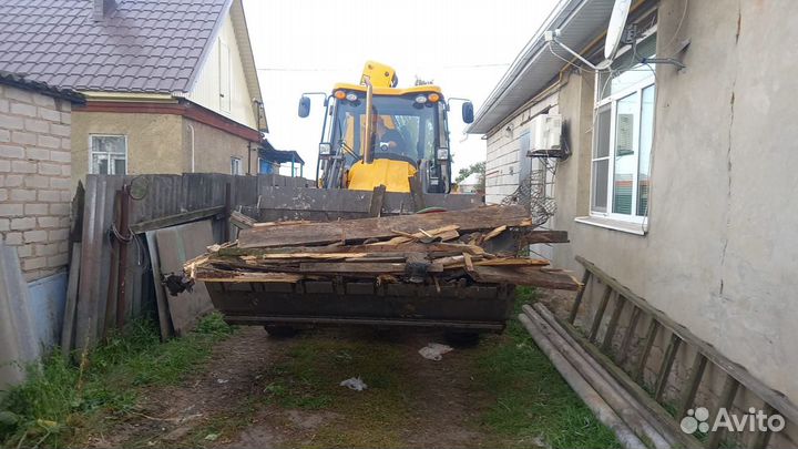 Демонтаж вывоз мусора